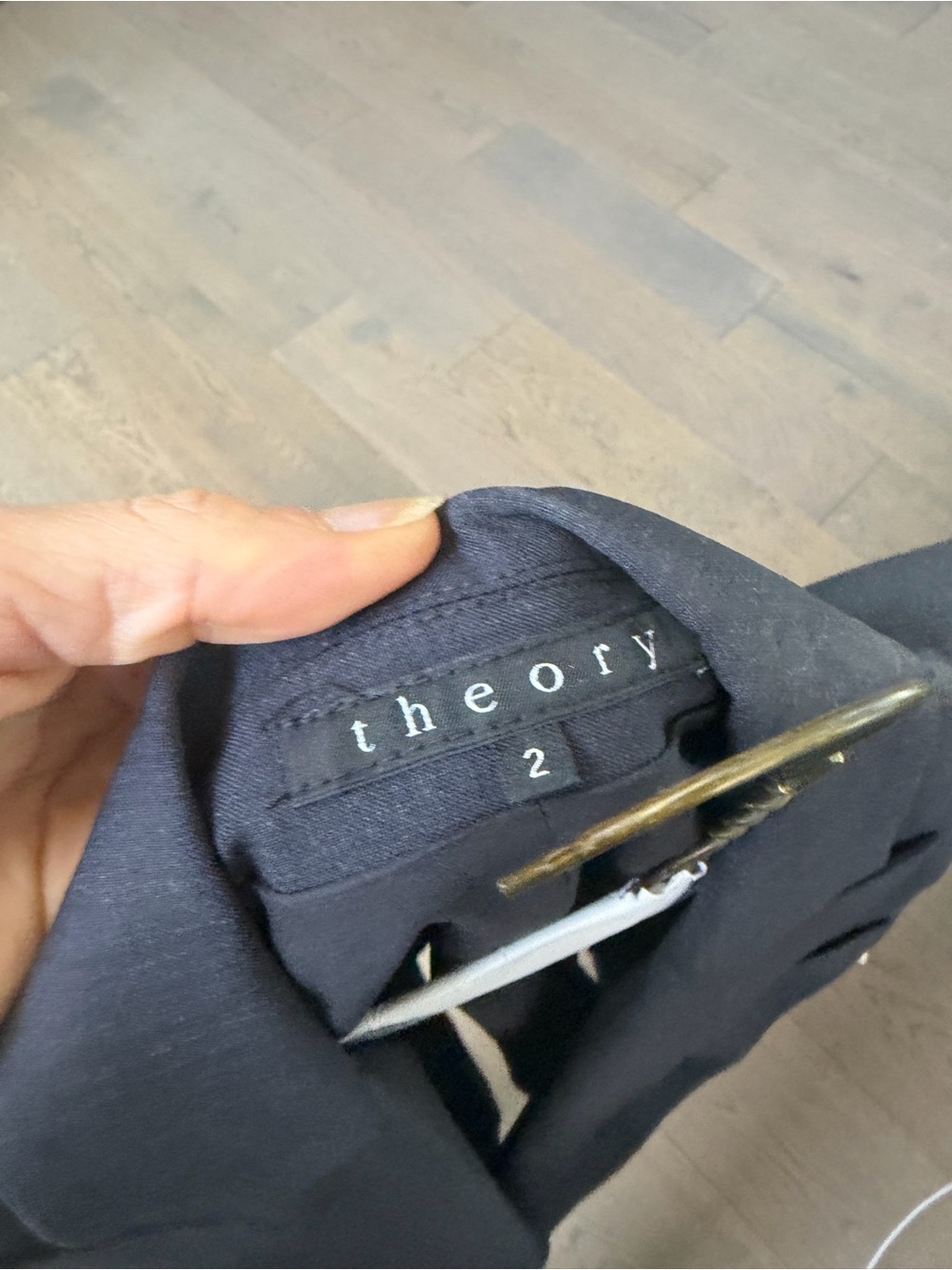 Theory Navy blazer size 2